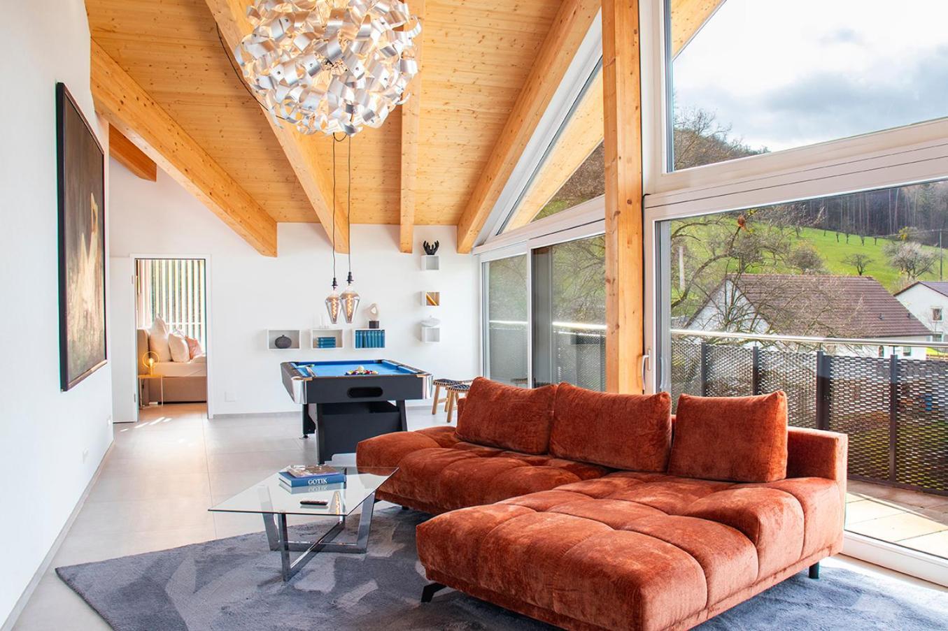 ※Luxus Loft Mit Boxspringbetten Und Heimkino ※ Inzlingen Exteriör bild